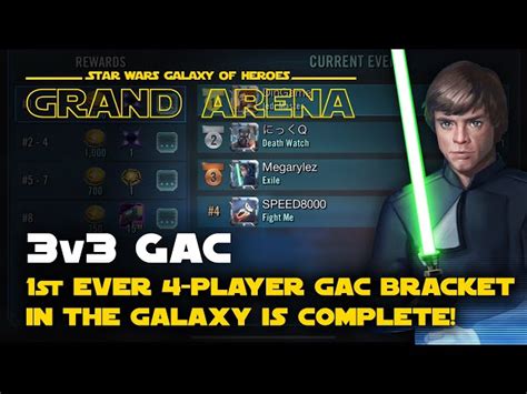 gac metal brackets|swgoh gac brackets.